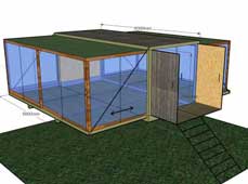 集裝箱住宅創意設計: Container Home