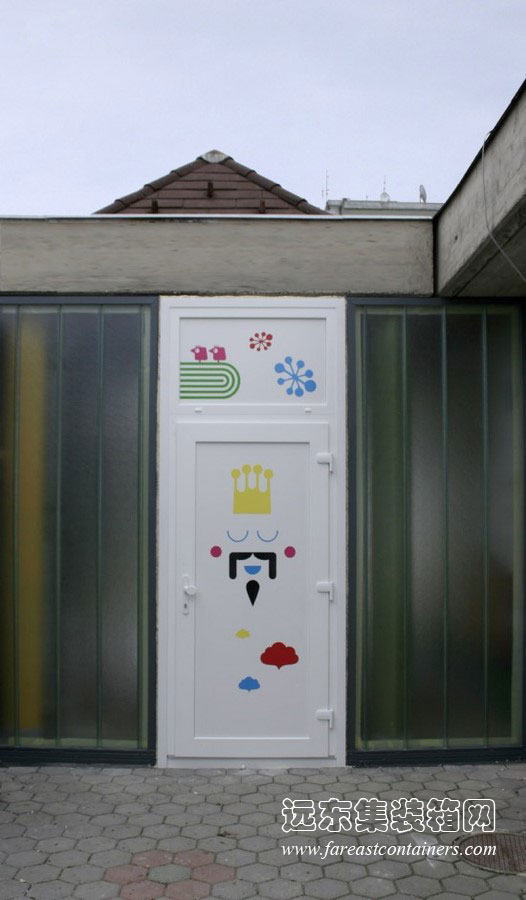 Temporary Kindergarten Ajda,住人集裝箱活動房屋,二手集裝箱貨柜