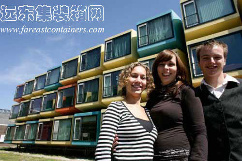 宜家住人集裝箱活動房屋式學生公寓，二手集裝箱(貨柜)