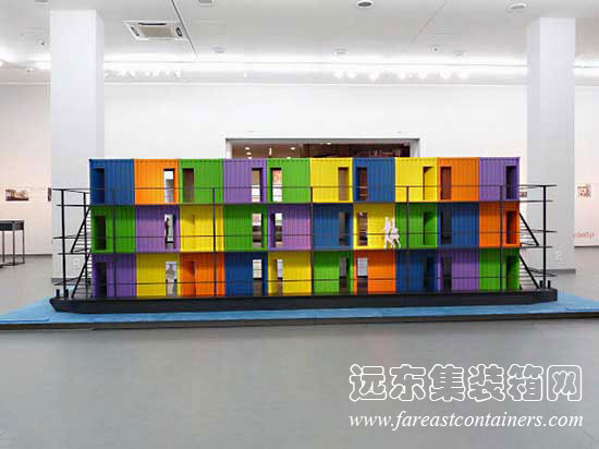 德國“集裝箱建筑展”,住人集裝箱活動房屋,二手集裝箱