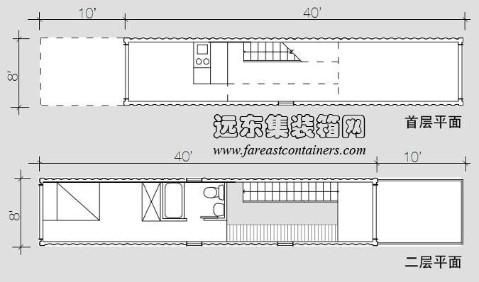 LOT-EK 設計的 CHK 1×1 模型,集裝箱房屋,集裝箱建筑,集裝箱住宅,集裝箱活動房,住人集裝箱