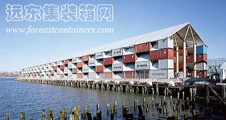 坂茂設計的紐約 Nomadic Museum,集裝箱房屋,集裝箱建筑,集裝箱住宅,集裝箱活動房,住人集裝箱