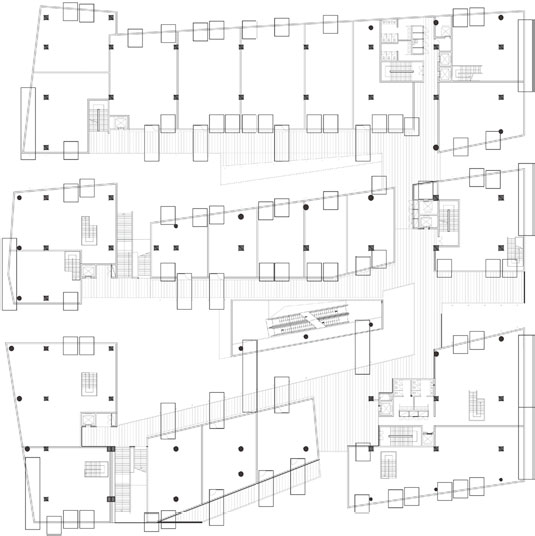 SANLITUN SOUTH 三里屯南區集裝箱建筑二層平面圖