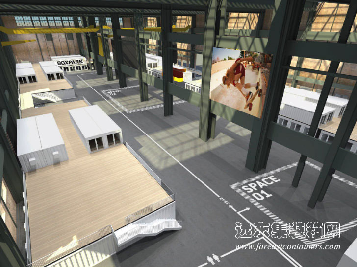 集裝箱大賣場Boxpark NDSM將擁有商鋪、酒店以及酒吧等